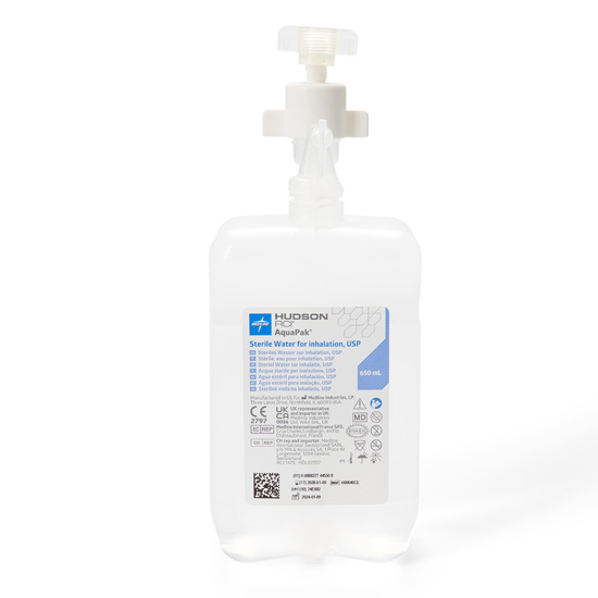 Image for 10 x Sterilwasser AQUAPAK® 650 ml from Homecare store for Austria
