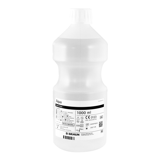 Image for 6x Aqua B. Braun Sterilwasser zur Atemluftbefeuchtung from Homecare store for Austria